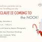 Santa is coming to The Nook!  event image