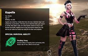 Garena free fire characters aren't just cosmetic in nature, as each of them features a specific special survival ability that can completely change your approach in battle. Free Fire Kapella Character In Real Life Biography Story Skill Real Life Etc