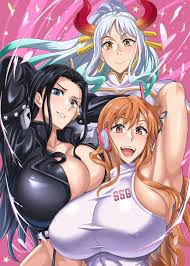 女の子向け無料エッチ漫画｜【ONE PIECE】女が男を選ぶお店で自称男のフタナリヤマトくんがエッグヘッドコスのロビンとナミのドSプレイでボロボロになるまで犯されイカされちゃうハードセックス  | Pirate Girls3｜女性向け無料エロ漫画ガールズエッチコミックス