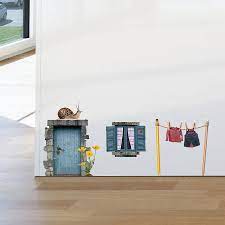 Pd) stickersfromlola 5 out of 5 stars (4,731) $ 6.55. Fairy Cottage Door Wall Sticker In 2021 Cottage Door Decor Wall Decor