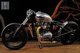 1971 Triumph Bonneville Bobber By Helrich Custom Cycles Bikermetric Triumph Bonneville Custom Cycles Bobber