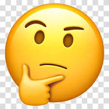 Thinking Emoji Illustration Emojipedia Sticker Emoticon Thinking Transparent Background Png Clipart Emoji Patterns Emoji Drawing Emoji