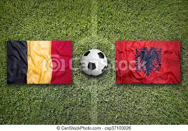Met nieuws over clubs zoals club brugge, anderlecht, krc genk, kaa gent. Albanie Akker Vlaggen Belgie Voetbal Vs Albanie Akker Vlaggen Belgie Groene Voetbal Vs Canstock
