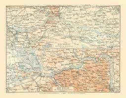 Melk abbey located in the town of melk in northeastern austria the austrian. Old International Maps Austria Hungary Danube River Baedeker 1896 29 63 X 23