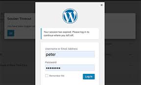 Monday, june 20, 2016 activity. How To Automatically Log Out Idle Users In Wordpress