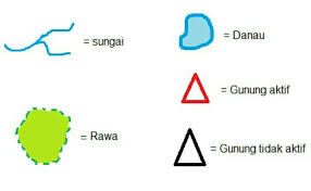Ada beberapa simbol dalam peta, ucap roro dengan semangat. Simbol Sungai Pada Peta Ditunjukkan Oleh Gambar Brainly Co Id