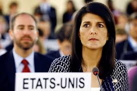 A white house official said nikki haley had momentary confusion over the the possibility of russia sanctions haley, speaking for the first time since the white house dialed back her claims, rejected. Why Nikki Haley S Outlier Status Is Useful For White House Up To A Point Csmonitor Com