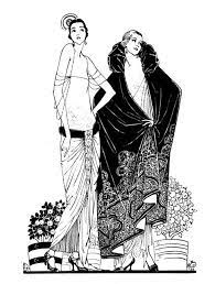 Getcolorings.com has more than 600 thousand printable coloring pages on sixteen thousand topics including animals, flowers, cartoons, cars, nature and many many more. Charming 1920 S Fashion Illustration Of Flappers Sized For Printable Coloring Sheet Fashion Illustration 1920s Fashion Printable Coloring Sheets