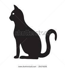 Pin By Liz Dingle On Fall Crafts Cat Silhouette Black Cat Silhouette Black Cat Tattoos