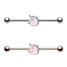 Maybe you would like to learn more about one of these? Einhorn Industrial Ear Piercing Lang Hantel Ring Buy Unicorn Industrial Piercing Ear Piercing Barbell Ring Body Jewelry Wholesale Product On Alibaba Com