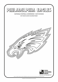 Cool Coloring Pages Nfl American Football Clubs Logos National Football Conference East Divisi Football Coloring Pages Cool Coloring Pages Coloring Pages