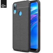 The huawei y7 2019 smartphone features a wide dewdrop display, large battery, and accurate face unlock. Husa Huawei Y7 2019 Y7 Prime 2019 Gel Tpu Grain Black Cubz Livrare 24h