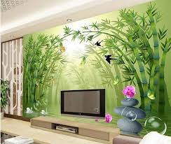 متعهد ديكور ثري دي ورق جدران ودهان ديكور سقف والوان ودهان Landscape Wall Painting Large Mural Wallpaper Living Room