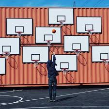 Rugged Never Smooth Installation Art Inspiration Basketball