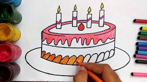 They love birthday drawings, puzzles, colorings, etc., and you can engage them doing. Happy Birthday Cake Drawing Easily Simple Cake Drawing Step By Step Youtube
