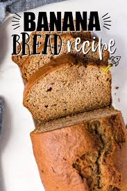 Banana Bread Loaf With Slices In 2020 Banana Bread Bread Banana Bread Recipes