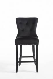 Lilly Svart Sammet Barstol I 2020 Barstol Svart Sammet Sammet