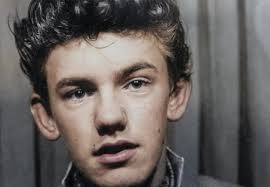 Young Lemmy Kilmister as a bass playing vocalist