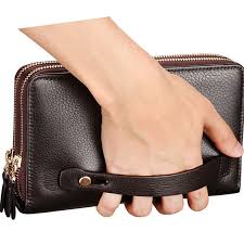 Large Zipper Organizer Clutch Business Men Wallet Cheapsalemarket Leather Briefcase Men Wallet Men Mens Travel Bag