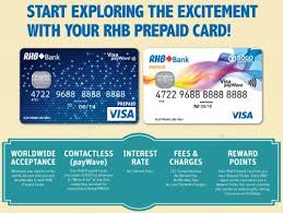 3,000 rhb reward points = 500 enrich points (for premier visa infinite card). Rhb Credit Card Promotion Prepaid Card Voucher Insertion Campaign
