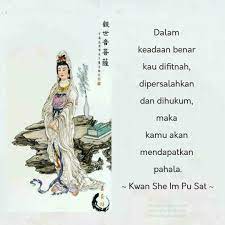 Tentu saja kata bijak dewi kwan im memang sedang banyak dicari oleh orang di intern Namo Kwan She Im Pu Sat Riwayat Kwan Renungan Kehidupan Facebook