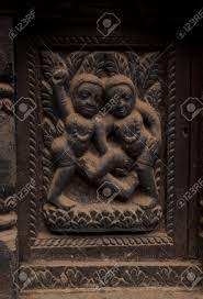 Hindu Goddess Sexual Pose Kamasutra Stock Photo, Picture and Royalty Free  Image. Image 76602110.