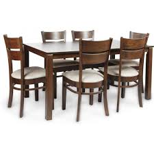 Gorevizon Beldon Strong Wooden Dining Table Set Finish Color Wenge Wooden Dining Tables Wooden Dining Table Set Dining Table Setting