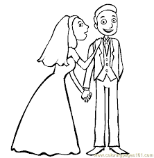 In the story, the title character spots a red bird, a yellow duck, a blue horse, a green frog, a purple cat, a white dog, a black sh. Wedding Coloring Page For Kids Free Cinderella Printable Coloring Pages Online For Kids Coloringpages101 Com Coloring Pages For Kids