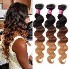 Julia Human Ombre Body Wave Brazilian Hair 3 Bundles Weave Three Tone T1b427 T1b613 Julia Hair Loose Waves Hair Body Wave Weave Hairstyles Hair Waves