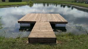 Floating docks for ponds about dock photos mtgimage. Floating Dock Completed Floating Dock Lake Dock Diy Dock