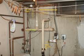 pump installed in ejector pit