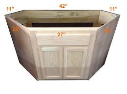 21 posts related to kitchen corner sink base cabinet dimensions. Diagonal Corner Sink Base Cabinet Unfinished Oak 42 The Farm Corner Sink Kitchen Corner Sink Oak Kitchen Cabinets