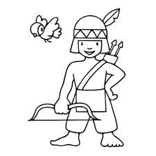comment dessiner un indien coloring pages for boys free coloriage groenendael