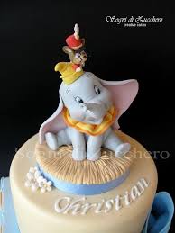 Baby Dumbo Christening Cake Dumbo Cake Cake Dumbo Baby Shower