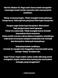 Pin Oleh Damia Syazwani Di Quotes Di 2020 Kata Kata Motivasi Kata Kata Indah Kutipan Motivasi