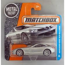 Matchbox Mercedes Benz SLR McLaren Silver MBX Adventure City Rare Miniature  Model Car Retro Collectible Easter Gift