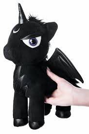 Myth Plush Toy One Size Black Plush Toy Gothic Baby Toddler Girl Toys