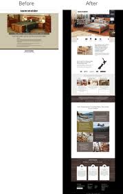 Sorenmobler Redesign Website Transformed Into A Responsive And Engaging Landingpage Website W Portfolio Website Design Portfolio Design Website Redesign