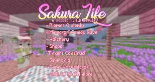 We ping them every five minutes, so you can see which are online. Sakura Life A Modded 1 12 2 Survival Server Minecraft Server