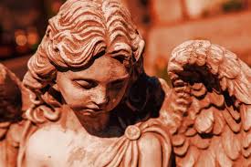 Wonderful Angel Rays Sun Architecture Statue Archetype Religion Faith —  Stock Photo © Zwiebackesser #226623572