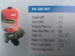 Pompa air jet pump shimizu pc 267 bit komplit tabung otomatis pc 268. Jual Laris Pompa Air Shimizu Type Jet Pump Pc 260 Bit Di Lapak Familiez Bukalapak
