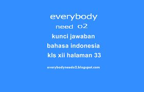 Buku guru bahasa jawa kelas 10 kurikulum 2013. Kunci Jawaban Bahasa Indonesia Kls Xii Halaman 33