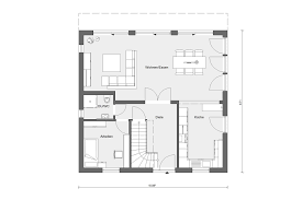 Erwahnenswert ist auch dass hier nicht einfach der grundriss gespiegelt wurde sondern. Quadratisches Haus Mit Satteldach Von Schworerhaus Schworerhaus