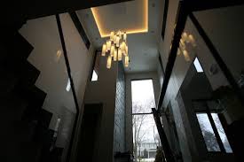 Contemporary Two Story Foyer Lighting Modern Entry Chandelier For High Ceiling Contemporary Staircase Vancouver By Galilee Lighting