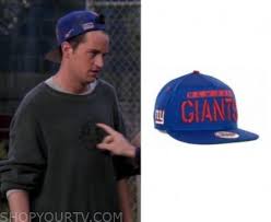 Friends Season 3 Episode 9 Chandler S Blue Giants Cap Shop Your Tv