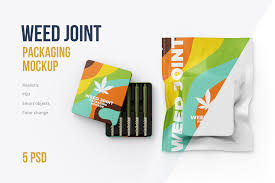 Download Weed Joint Packaging Mockup 5 Psd Creative Photoshop Templates Creative Market