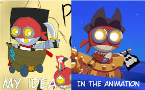 Redone art from piper's sugar & spice animation (piper). A Few Months Ago A Made A Pirate Carl Skin Idea Wich Is Very Similiar To That Carl In The Animation There Is A Chance That I Inspired Them D Brawlstars