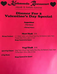 You can also score deals on takeout or. Valentine S Day Special See The Menu Here Kathmandu Restaurant