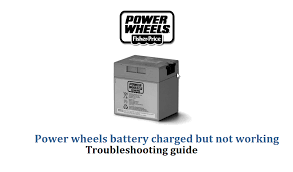 Maybe you would like to learn more about one of these? Power Wheels Battery Charged But Not Working Troubleshooting Guide Machinelounge