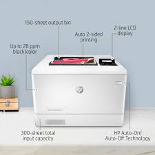 ويتمتع هذا الجهاز بهيكل رائع يبلغ ارتفاعه 12.2. Product Hp Color Laserjet Pro M454dn Printer Color Laser